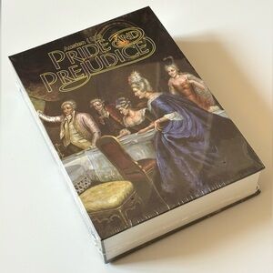 Jane Austin Pride and Prejudice Fake Diversion Book Safe w/ Combination Lock NEW